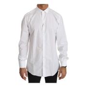 Dolce & Gabbana Casual Shirts White, Herr