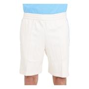 Adidas Originals Herr Vit och Blå French Terry Shorts White, Herr