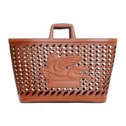 Etro Tote Bags Brown, Dam