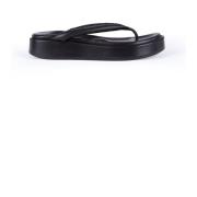 Cortana Geisha Svart Platta Sandal Black, Dam