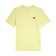 Maison Kitsuné T-Shirts Yellow, Herr