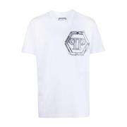 Philipp Plein Vit Tee White, Herr