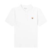 Maison Kitsuné Polo Shirts White, Herr