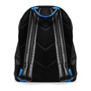 Bikkembergs Stilfull ryggsäck med flera fack Black, Unisex
