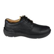 Clarks Laced Shoes Black, Herr