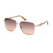 Guess Sunglasses Brown, Dam