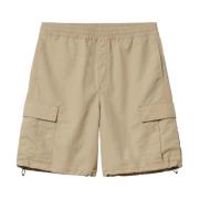 Carhartt Wip Evers Cargo Shorts i Wall Färg Beige, Herr