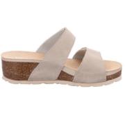 Rohde Flat Sandals Beige, Dam