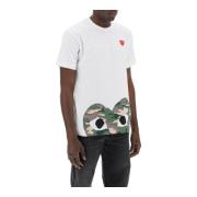 Comme des Garçons Play T-Shirts White, Herr