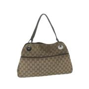 Gucci Vintage Pre-owned Canvas gucci-vskor Brown, Dam