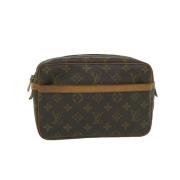 Louis Vuitton Vintage Pre-owned Canvas louis-vuitton-vskor Brown, Dam