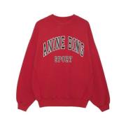 Anine Bing Sweatshirts Red, Dam