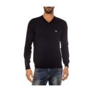 Armani Jeans Sweatshirts Blue, Herr