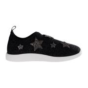 Giuseppe Zanotti Stretch Sneakers för Kvinnor Black, Dam