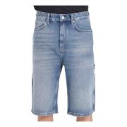 Tommy Jeans Denim Shorts Blue, Herr