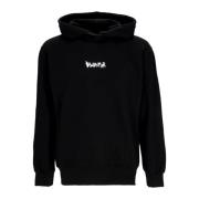 Disclaimer Svart Big Logo Hoodie Streetwear Black, Herr