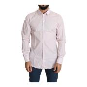 Dolce & Gabbana Formal Shirts Pink, Herr