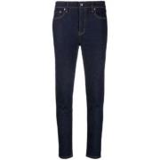 Ralph Lauren High-Rise Skinny Ankle Jeans Blue, Dam