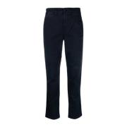 Ralph Lauren Cropped Trousers Blue, Dam