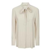 Liviana Conti Blouses Beige, Dam