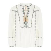 Isabel Marant Étoile Stilfull TOP för Trendsetters Multicolor, Dam