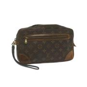 Louis Vuitton Vintage Pre-owned Canvas louis-vuitton-vskor Brown, Dam