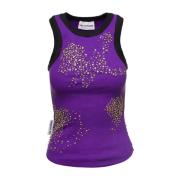 DES Phemmes Sleeveless Tops Purple, Dam