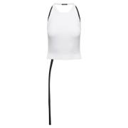 Ann Demeulemeester Sleeveless Tops White, Dam