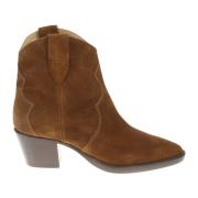 Anna F. Mocka Cowboy Ankelboots Brown, Dam