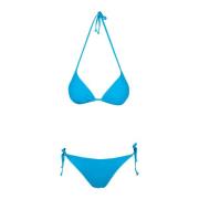 Douuod Woman Lax Bikini med Scollatura a Blue, Dam