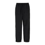 Burberry Straight Trousers Black, Herr