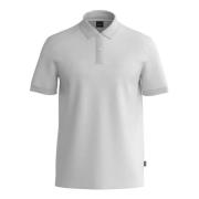 Hugo Boss Vita Polo T-shirts och Polos White, Herr