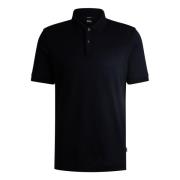 Hugo Boss Blå Polo T-shirts Kortärmad Blue, Herr