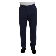 Dolce & Gabbana Suit Trousers Blue, Herr