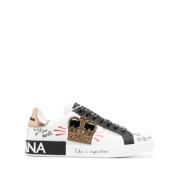 Dolce & Gabbana Portofino Sneakers White, Herr