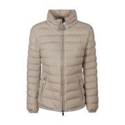 Moncler Kort Dunjacka Beige Beige, Dam