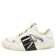 Valentino Vintage Pre-owned Laeder sneakers White, Herr