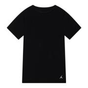 Jordan Svart T-shirt Flight Base Ribbad Crew Neck Black, Herr