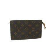 Louis Vuitton Vintage Pre-owned Canvas louis-vuitton-vskor Brown, Dam