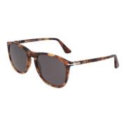 Persol Ikoniska fyrkantiga solglasögon Brown, Unisex