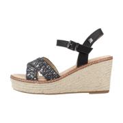 Mtng Plattform Kilklack Sandal Black, Dam