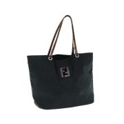 Fendi Vintage Pre-owned Nylon fendi-vskor Black, Dam