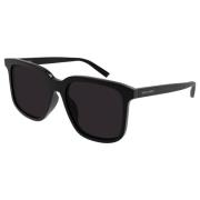 Saint Laurent Svart/Grå Solglasögon SL 480 Black, Unisex