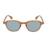 Garrett Leight Gilbert Sun Solglasögon Brown, Unisex