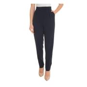 Max Mara Studio Era Soft Cady Byxor Blue, Dam