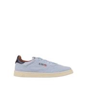 Autry Blå Medalist Flat Sneakers Blue, Herr