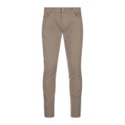 Dondup Brun Slim Fit Jeans Brown, Herr