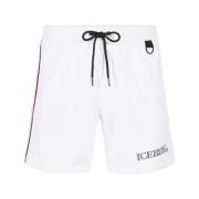 Iceberg Logo Badshorts White, Herr