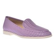 Baldinini Loafer in lilac calfskin Purple, Dam