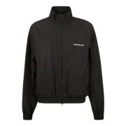 Balenciaga Svart Tracksuit Jacka Black, Dam